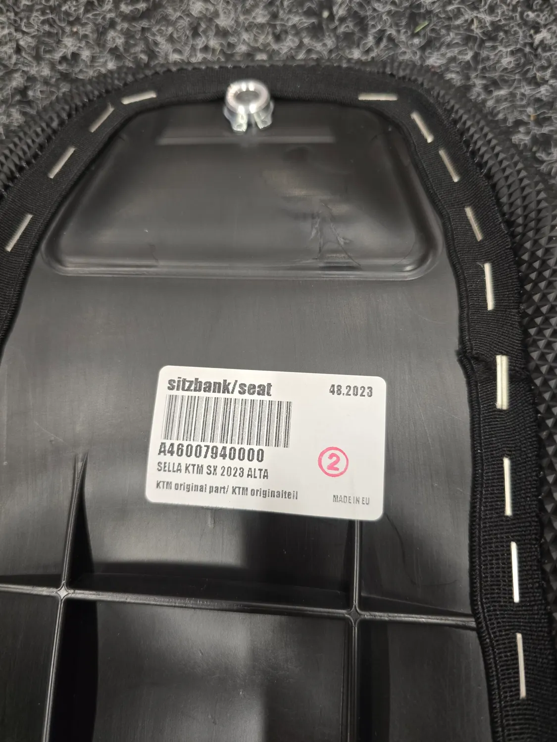 Marin & Fritid KTM SX sadel 4600794000 hel