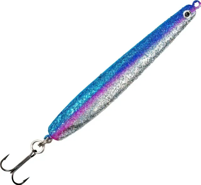 Marin & Fritid Escaping Herring skeddrag 22 g blue pink glitter