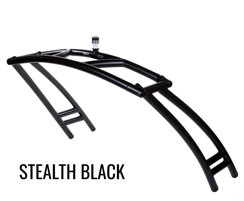 Micore Stealth wakeboardtorn svart framåtlutat