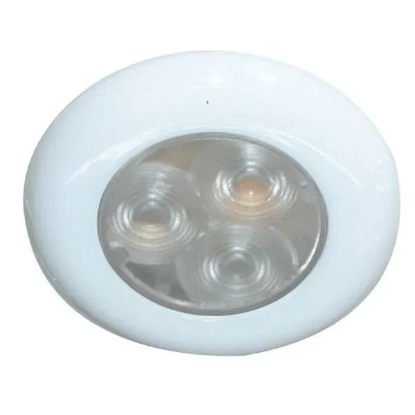 Marin & Fritid LED taklampa inbyggnad Ø 50 mm båt
