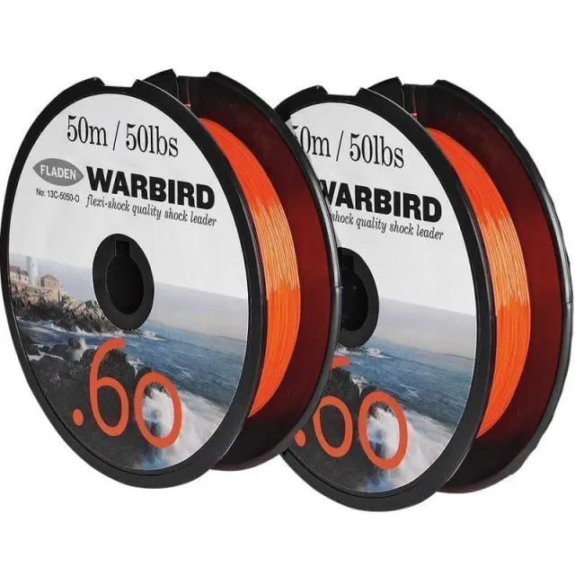 Warbird Flexi Shock tafslina 50 m 60 lbs orange
