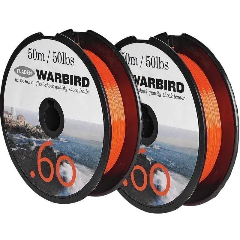 Warbird Flexi Shock tafslina 50 m 60 lbs orange
