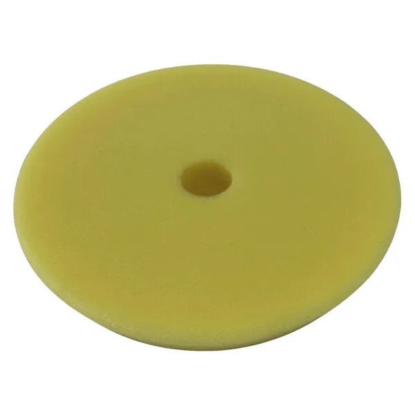 1852 Medium polerrondell Ø180 mm gul 2-pack mediumhård