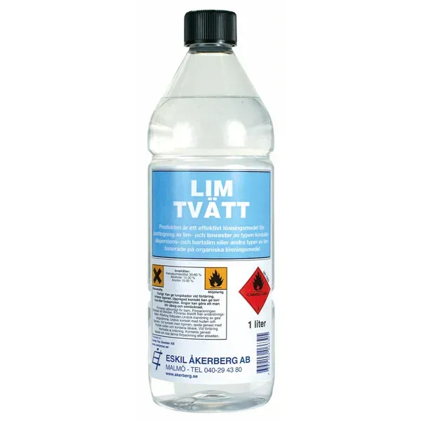 Marin & Fritid limtvätt lösningsmedel 1L