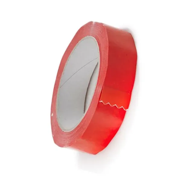 Marin & Fritid Vattenlinjetejp Röd 25mmx66m plasttejp