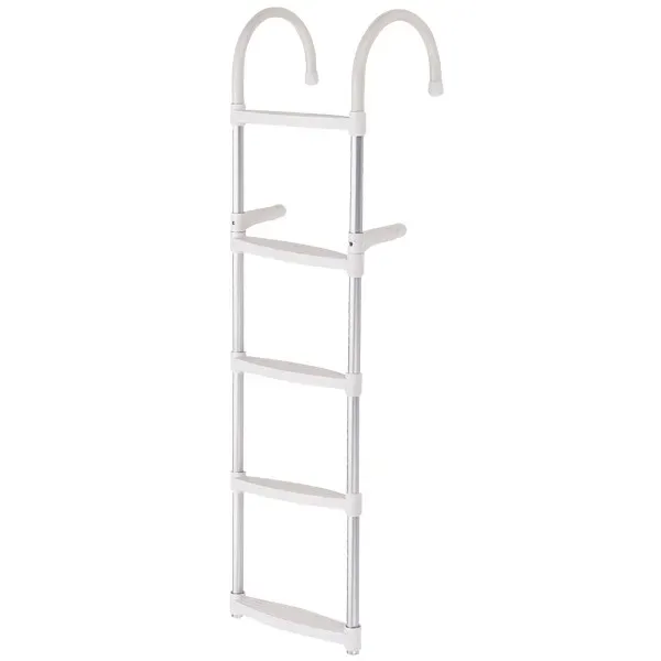 Marin & Fritid Badstege aluminium 5-steg 1360x350 mm halksäker