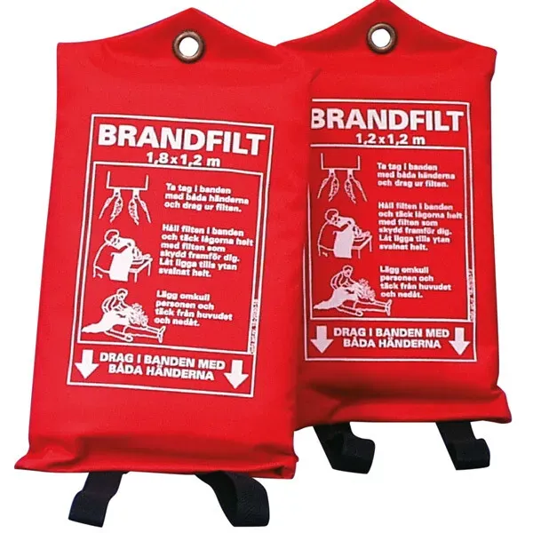 Marin & Fritid brandfilt glasfiber 120x90 cm