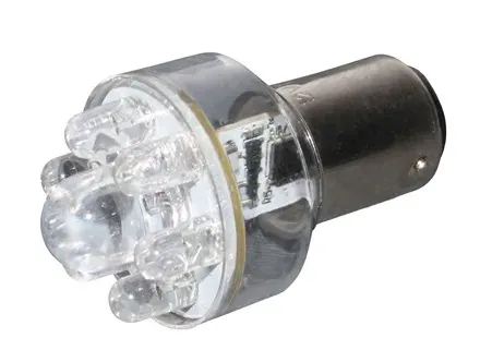 Marin & Fritid 21/5W Bay15D glödlampa 12V LED