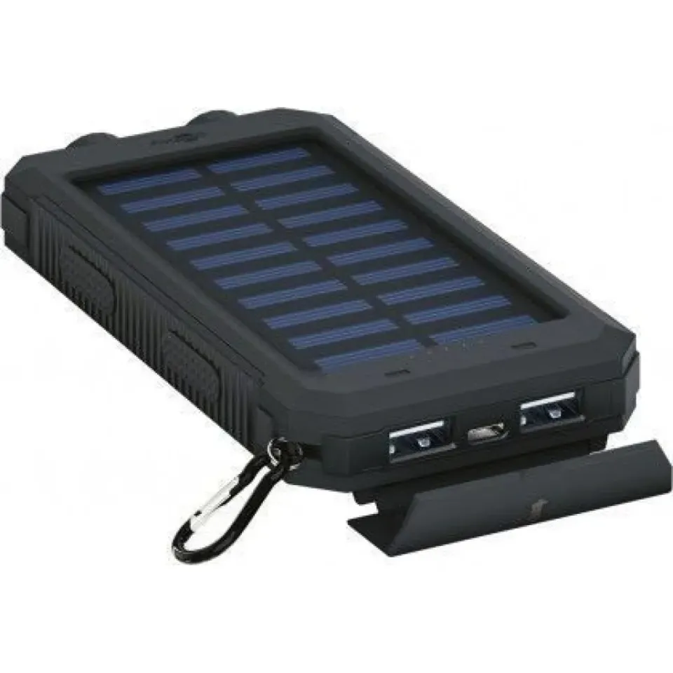 Marin & Fritid powerbank 8000mAh solcell nödladdare