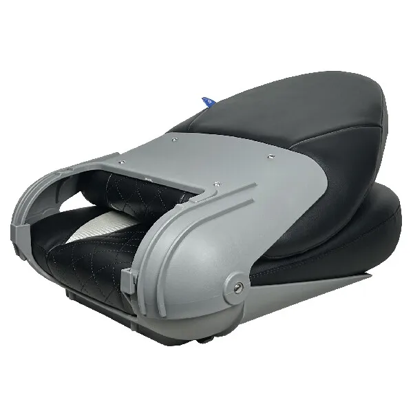 ESM CP48 Comfort Pro båtstol svart/ljusgrå hög rygg