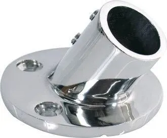 Marin & Fritid Bottenbeslag runt Ø22 mm 60° rostfritt