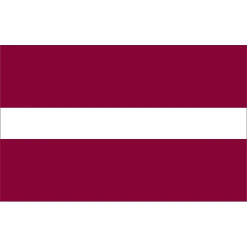 Gästflagga Lettland 30x20 cm polyester