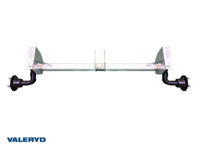 Marin & Fritid Axel Obromsad 750 kg 940/1330 traileraxel U-profil