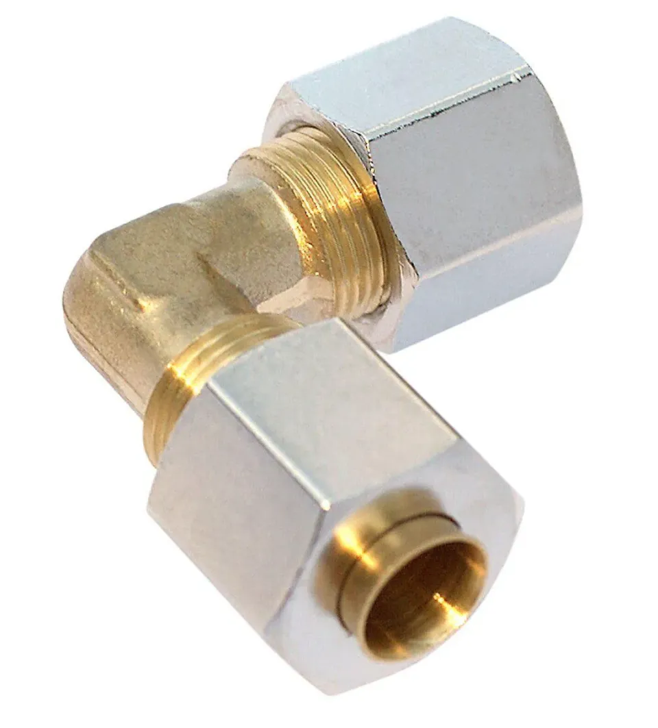 Marin & Fritid 90° 8/8 mm vinkelkoppling gas 8 mm
