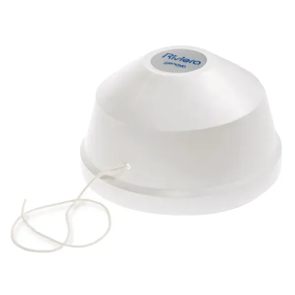 Marin & Fritid Kompasskydd BW4 vitt 5 tum