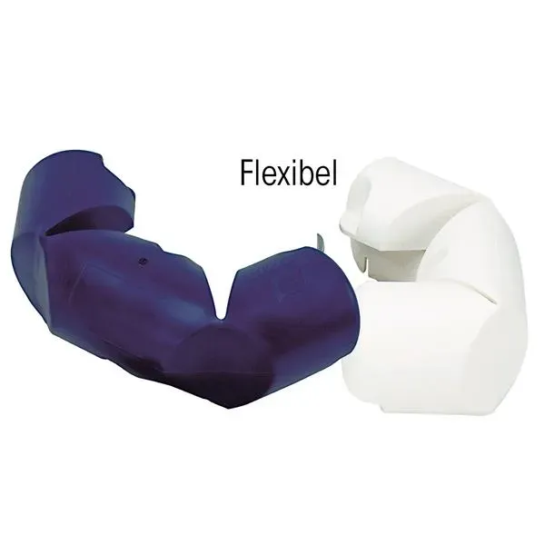 Bumper Bryggfender flexibel 180x800 mm vit UV-tålig