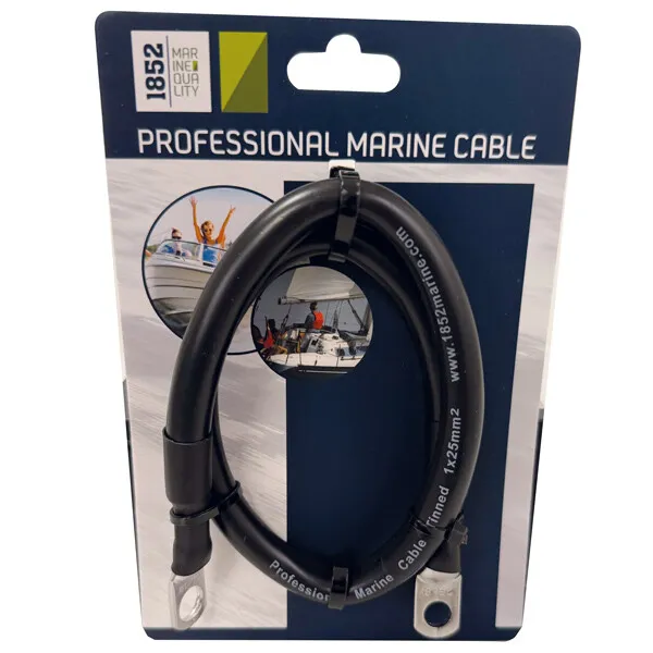 Marin & Fritid 1852 batterikabel 35mm2 1,2m svart