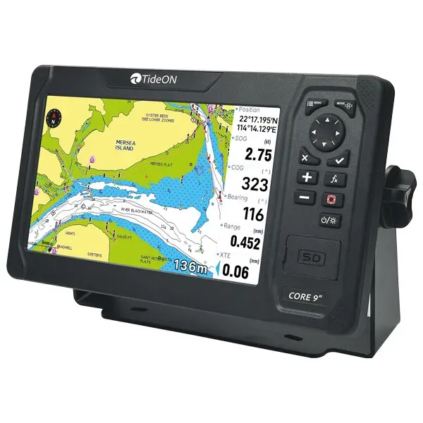 TideON Core 9 kartplotter 9 tum 1000 nits
