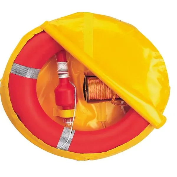 Marin & Fritid Rescue Ring livboj SOLAS gult fodral 30 m