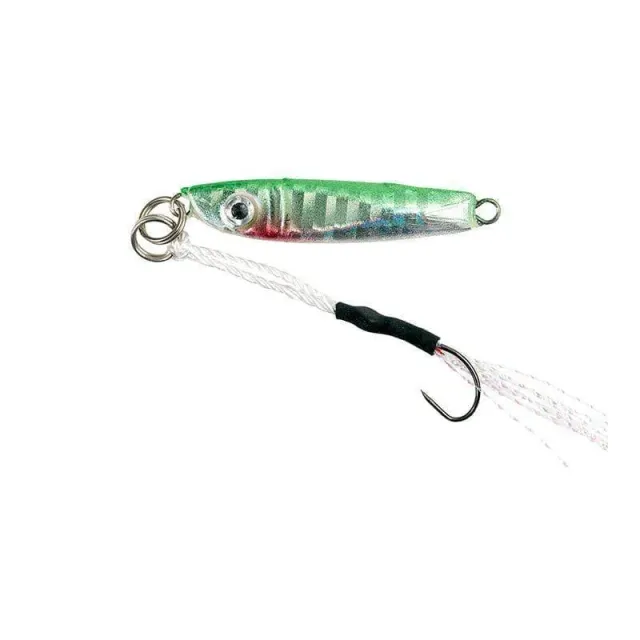 Rockbuddy Mini Shore Jig 45mm 5g jig grön