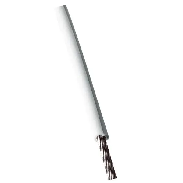 Marin & Fritid Vajerskydd 10 mm vit plast 1,8 m