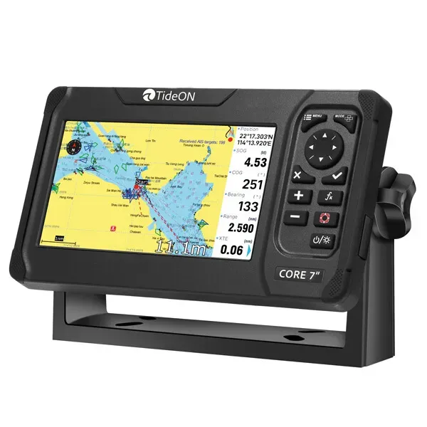 TideON Core 7 tum kartplotter GNSS NMEA