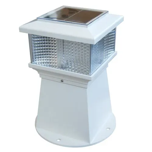 Marin & Fritid brygglampa stolpe solcell 40 lumen
