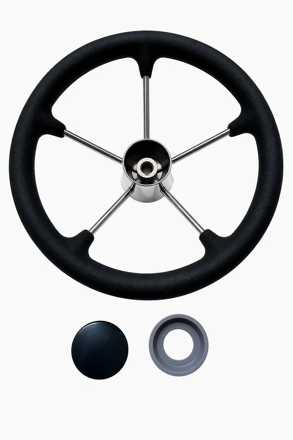Peak Motor Jagarratt 9072 båtratt 13 tum svart
