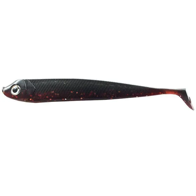 Guddi Shad jigg 13cm 10g black smal paddel