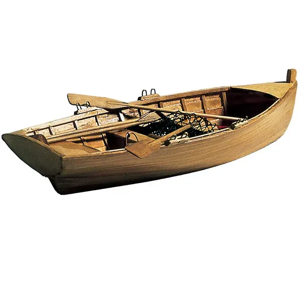 Marin & Fritid Båtmodell roddbåt 30x10 cm med åror