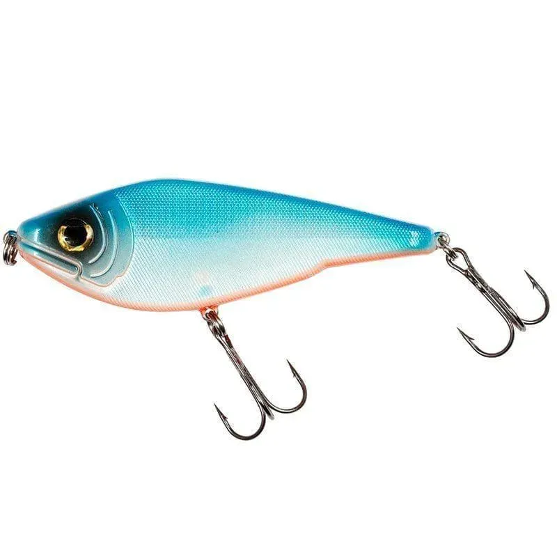 Warbird Predator Jerk jerkbait 12cm 50g blå mört