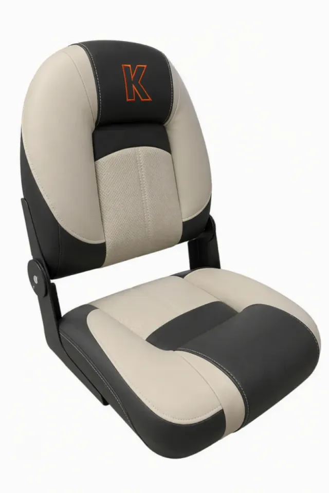 Peak Motor Kimple 498 Sniper båtstol hög K-logga