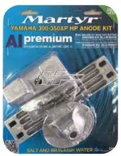 Yamaha XP V-8 anodsats aluminium 300-350 hk