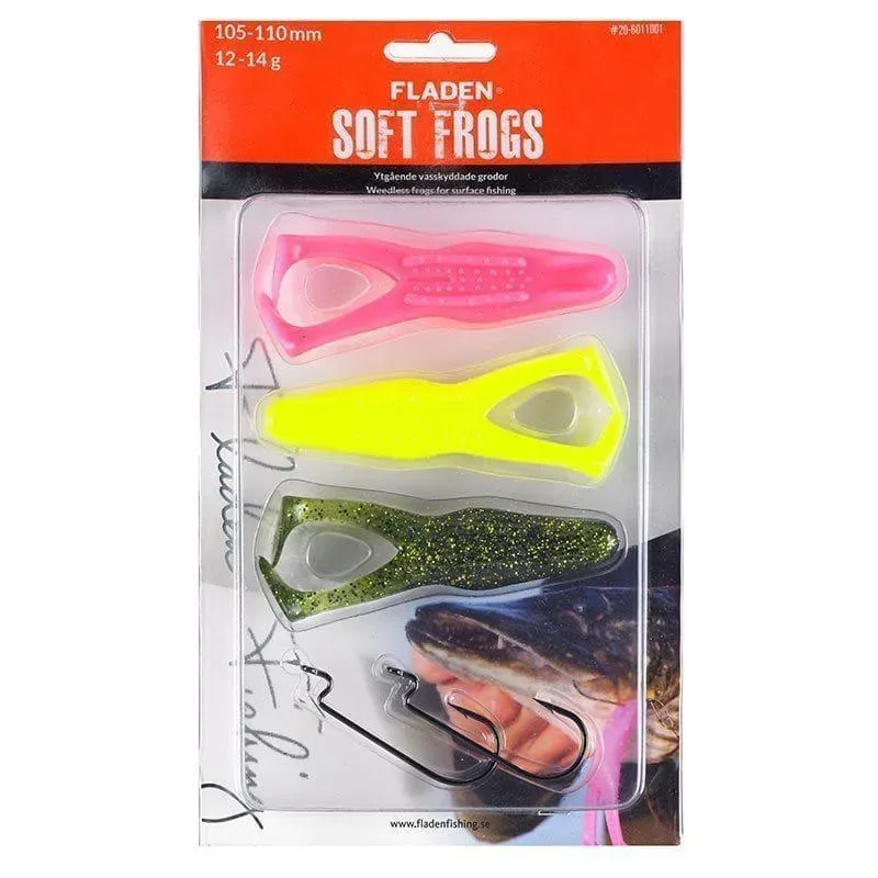 Marin & Fritid Frog jiggsortering 110 mm 5/0 3-pack