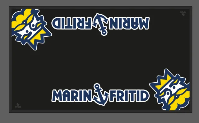 Marin & Fritid Miljömatta 180x105cm absorberande