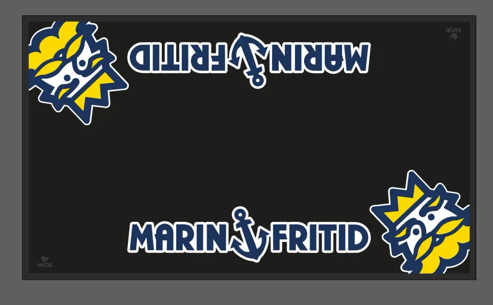 Marin & Fritid Miljömatta 180x105cm absorberande