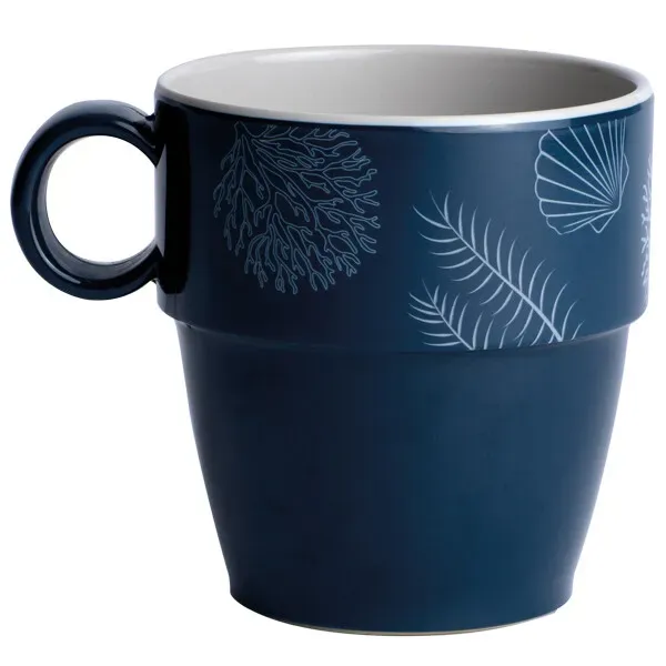 Marin & Fritid MB Living mugg 320ml 6-pack melamin