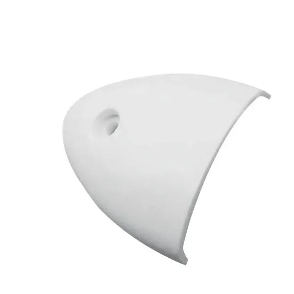Marin & Fritid avrinningsventilator vit plast 55x50x12 mm