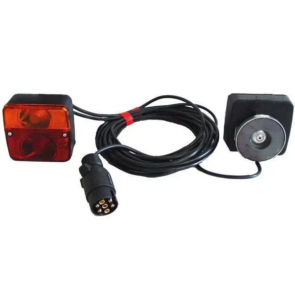 Marin & Fritid baklyktssats magnet 7-polig 7 m