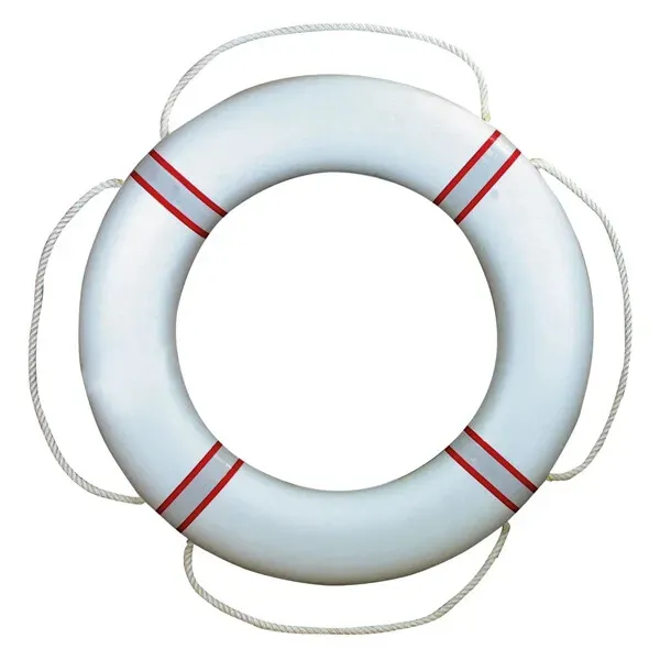 Livboj FP380 vit reflexband utan kastlina 610mm