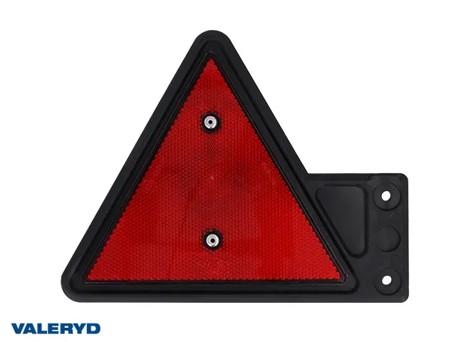 Marin & Fritid Triangelreflex VÄ 155x136mm röd gummifäste