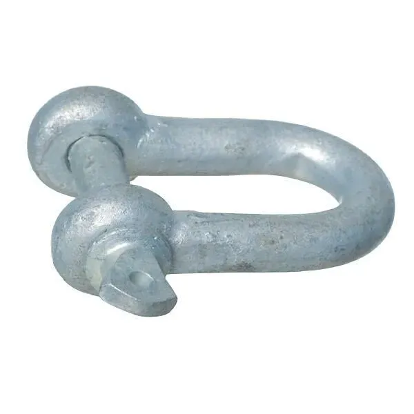 1852 Schackel 5 mm med vingskruv galvad