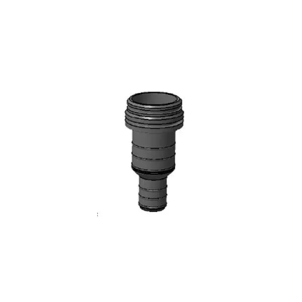 Marin & Fritid anslutning rak 25-38 mm utlopp