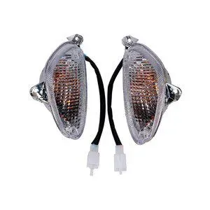 Marin & Fritid Blinkerssats fram vit