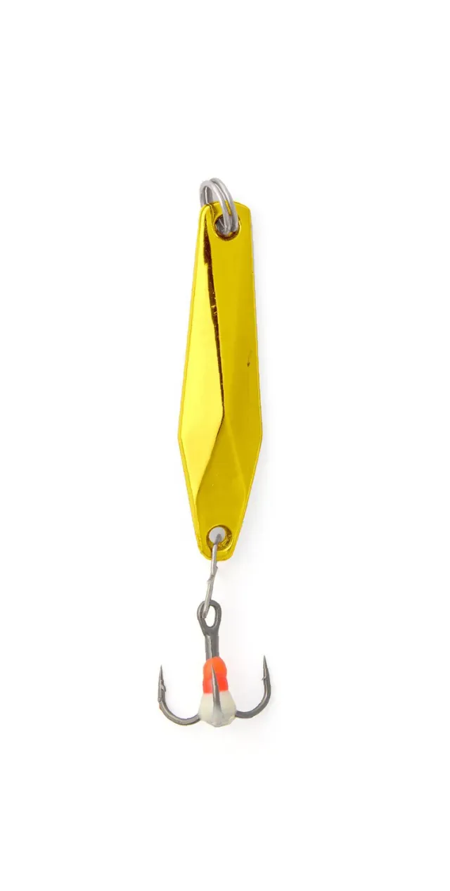Marin & Fritid Grimpirken pirk 40mm 4g guld fiskedrag