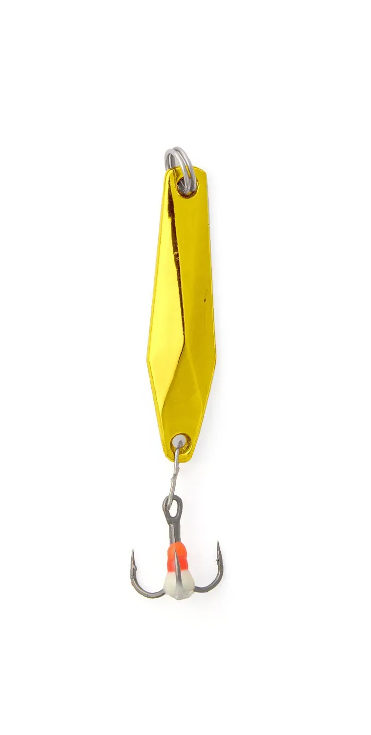 Marin & Fritid Grimpirken pirk 40mm 4g guld fiskedrag