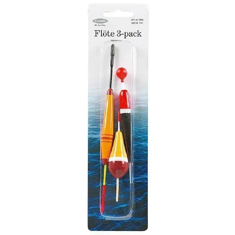 Marin & Fritid Flöte 3-p fiskeflöte 3-pack