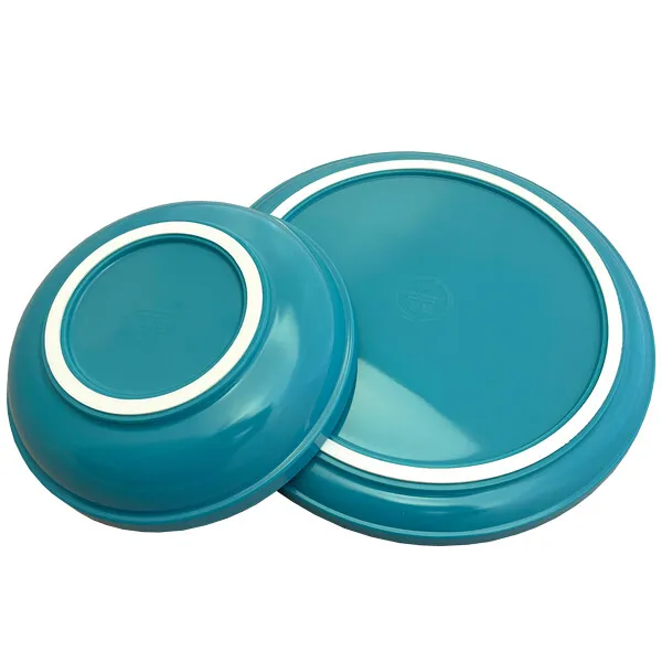 MB Coastal desserttallrik Ø21 cm melamin 6-pack