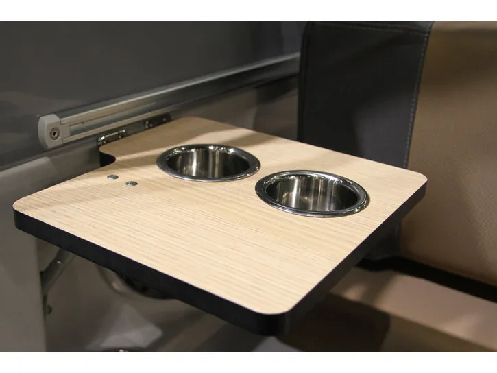Silver Eagle BR/BRX klaffbord sidomonterat med mugghållare