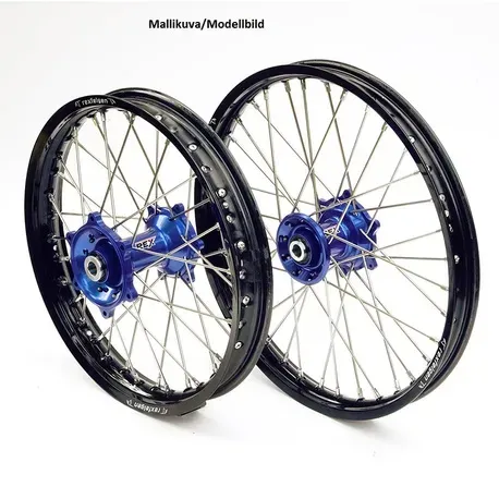 REX Wheels 18-2,15 TC&FC fälg svart/blå 25 mm